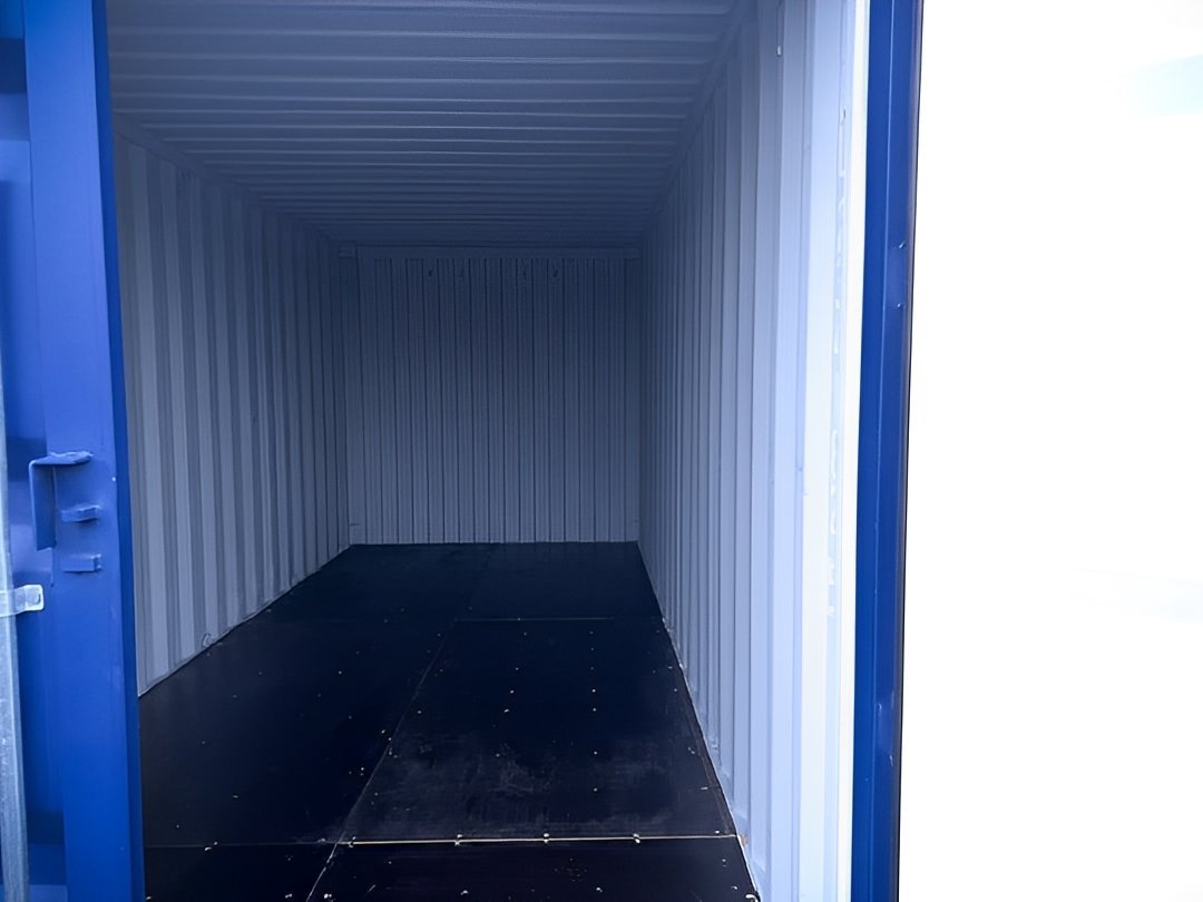 20Ft Shipping Container (One Trip) – Blue – view 3