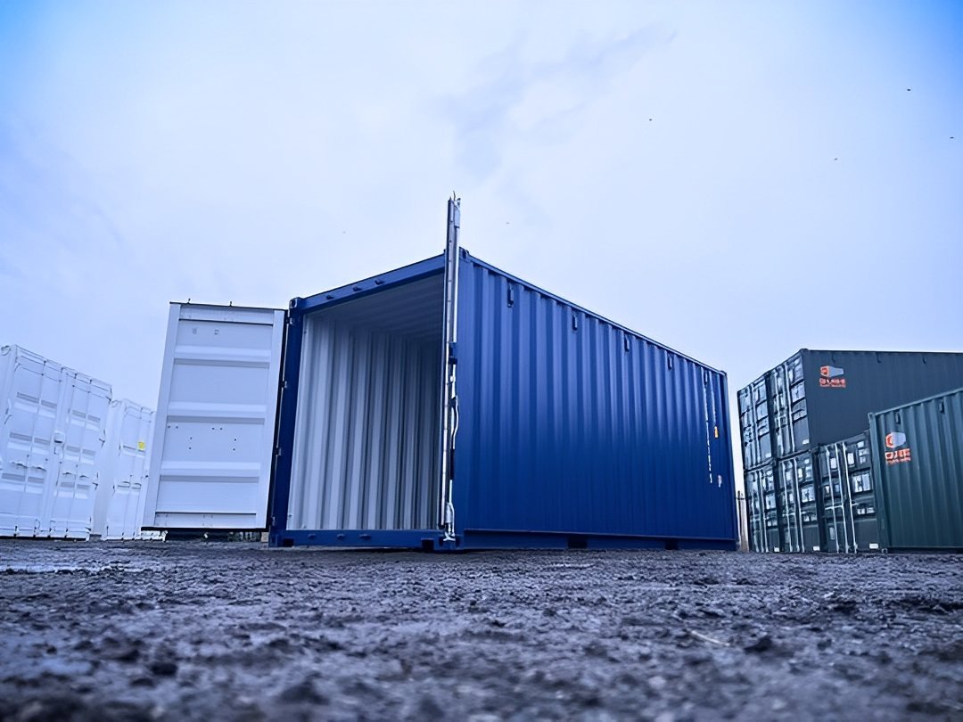 20Ft Shipping Container (One Trip) – Blue – view 5