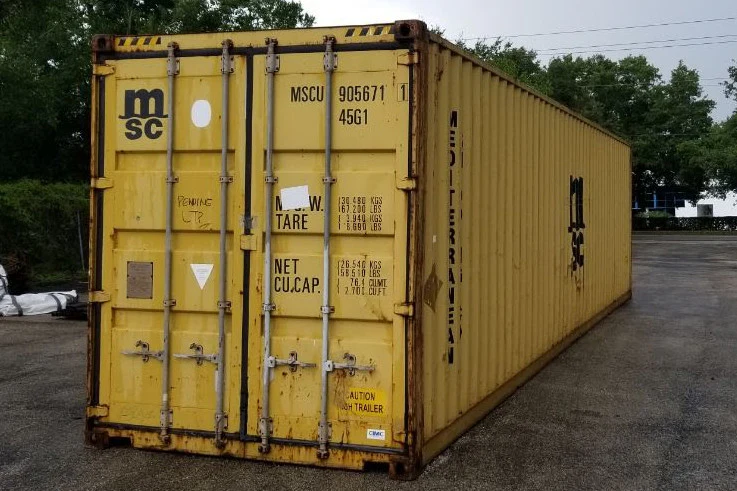 40ft High Cube Shipping Container – Used, Wind and Watertight