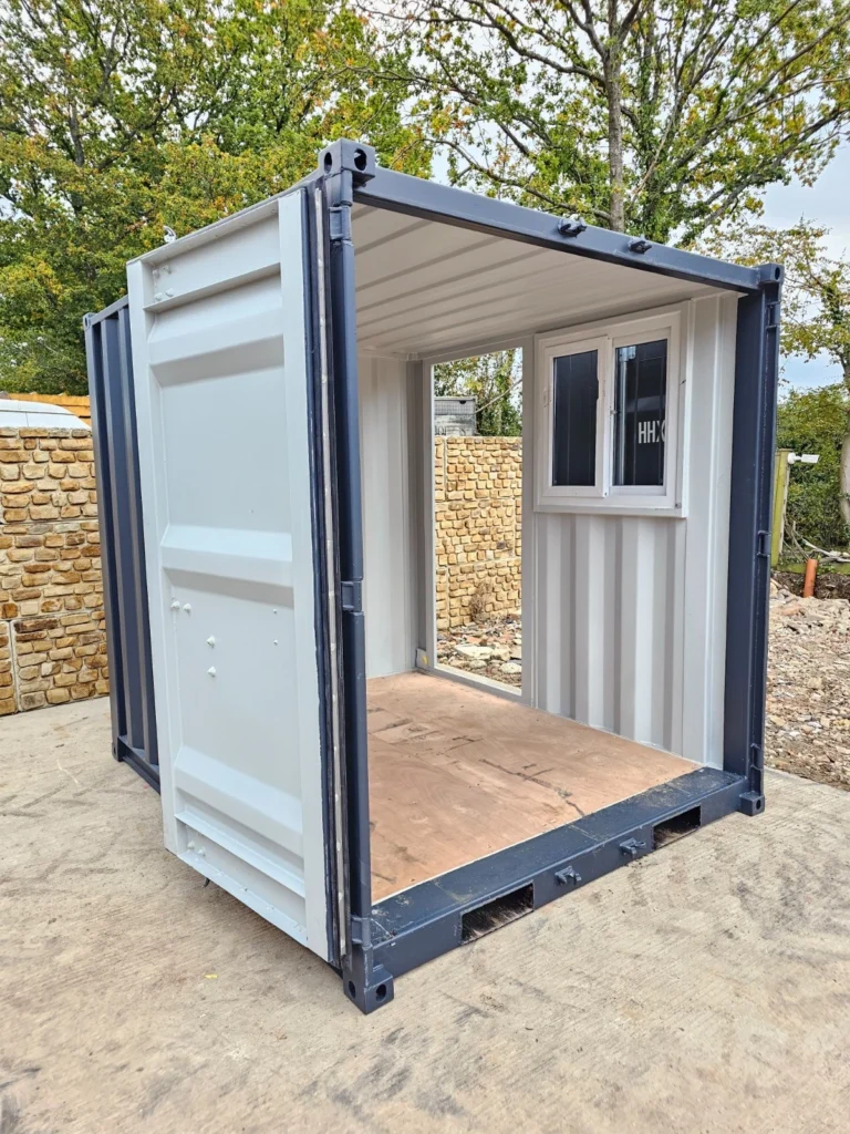 8ft Site Lock-Up Container – Tool Store, Shed or Office